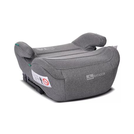 Lorelli Matador autós ülésmagasító ISOFIX 125-150 cm - Attach Grey