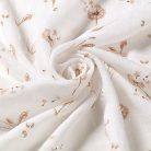 BabyOno 3 db-os színes,mintás bambusz textilpelenka - bézs