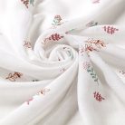 BabyOno 3 db-os színes,mintás bambusz textilpelenka - rózsaszín 