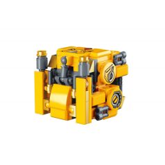   QMAN® 41213 készségfejlesztő építőjáték ÚJ: Csoda Kocka Lézerágyús Gepárd