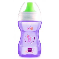 Mam 270 ml Fun to Drink Cup ivópohár - lila csikóhal 