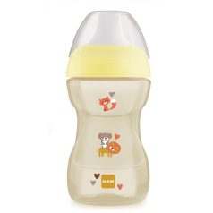Mam 270 ml Fun to Drink Cup ivópohár - sárga oroszlán