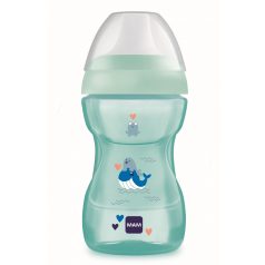 Mam 270 ml Fun to Drink Cup ivópohár - türkiz bálna