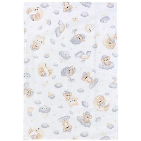 Flanel mintás pelenka  - koala maci