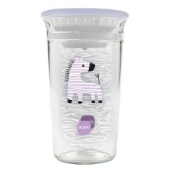   MAM Easy to Drink Cup 290 ml csöpögésmentes itatópohár 8+ hó - Lila zebra