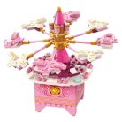 QMAN® 42107 készségfejlesztő építőjáték lányoknak  416 db építőkocka  3 az 1-ben Fantáziavilág