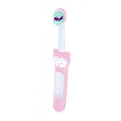 MAM Baby’s Brush - bébifogkefe 6+ - világos rózsaszín