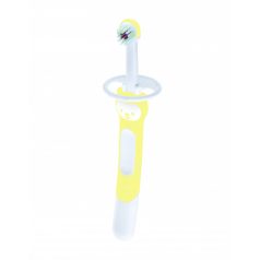 MAM Training Brush - bébifogkefe  5+hó - pasztell sárga