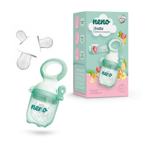 NENO Szilikon etető cumi Frutta