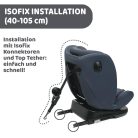 Chicco Unico Evo I-Size
fogatható Isofixes autósülés 40-150 cm -ig - India Ink