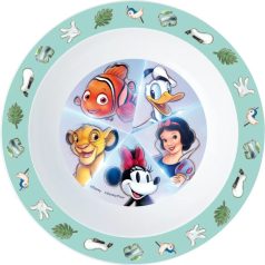 Disney mintás műanyag mikrózható mélytányér