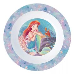 Kis Hableány mintás műanyag mikrózható mélytányér