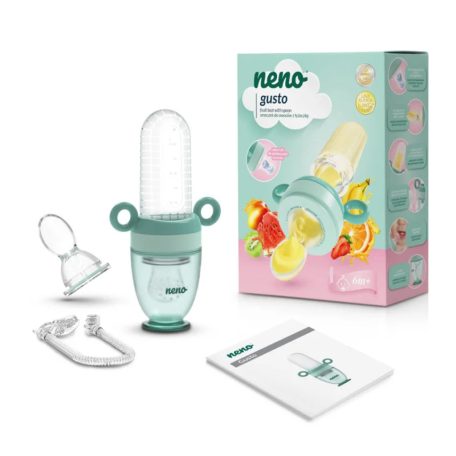 NENO Szilikon etetőcumi kanállal Gusto 2 az 1-ben