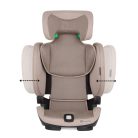 PETITE&MARS Elite Fix Pro i-Size gyermekülés - 100-150 cm - Tan Brown Air
