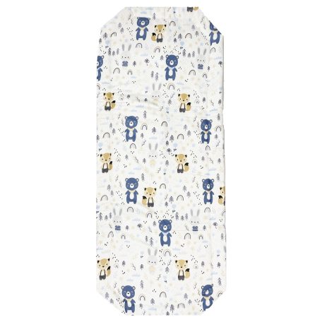 Baby Bruin Óvodai derékalj  124*52cm (+-2cm) - róka,maci,nyuszi