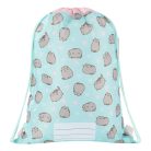 Majewski tornazsák, sportzsák - menta/rózsaszín Pusheen