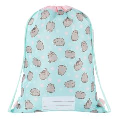 Majewski tornazsák, sportzsák - menta/rózsaszín Pusheen