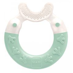 Mam 3+ Bite & Brush  rágóka - pasztell kék