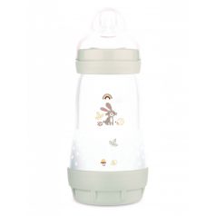   MAM Anti-Colic Matt Forest 260ml cumisüveg 2+ szürke nyuszi 