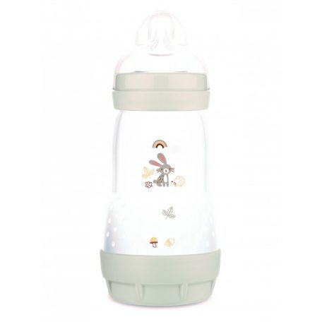 MAM Anti-Colic Matt Forest 260ml cumisüveg 2+ szürke nyuszi 