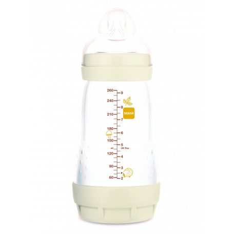 MAM Anti-Colic Matt Forest 260ml cumisüveg 2+ bézs, róka 