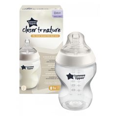   Tommee Tippee Closer To Nature cumisüveg 260ml 0+ (új csomagolás)