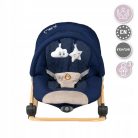 MoMi Lumiwood rezgő-zenélő pihenőszék - navy blue