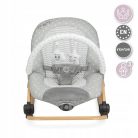 MoMi Lumiwood rezgő-zenélő pihenőszék - grey star
