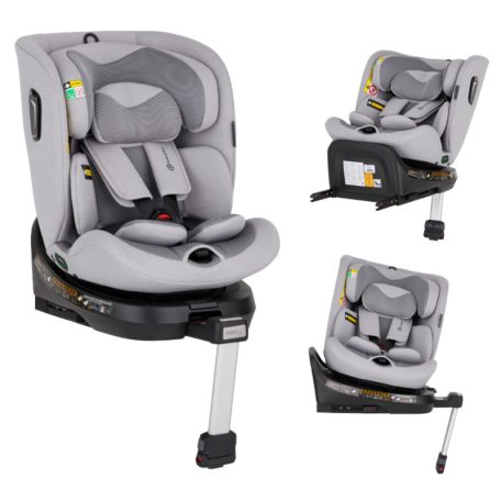 PETITE&MARS Twistguard Pro I-Size  autósülés 40-150cm - Gentle Grey Air