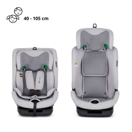 P&M Prime Pro i-Size Autósülés 76-150 cm (9-36) kg - Gentle Grey Air