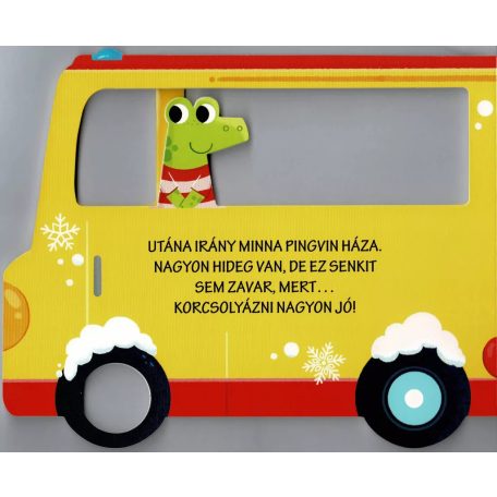 Utazz velünk az iskolabuszon - hangmodulos könyv
