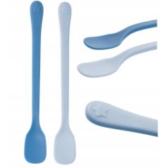 Akuku hosszúnyelű kanál 2 db - kék