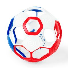   Bright Starts Oball RATTLE GOALS™ 10 cm - Red, White & Blue 0hó+
