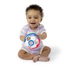 Bright Starts Oball RATTLE GOALS™ 10 cm - Red, White & Blue 0hó+