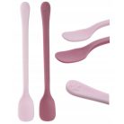 Akuku hosszúnyelű kanál 2 db - rózsaszín 
