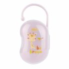 Chicco Easy Box cumitartó doboz 2 cuminak sterilizálható 0h+ rózsaszín