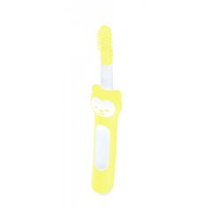 MAM Massaging Brush masszázsfogkefe 3+ hó - sárga