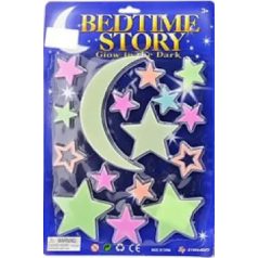 Sötétben világító szett - csillagos 2