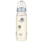 Baby-Nova cumisüveg 240 ml szilikon cumival M-es - elefánt
