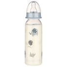 Baby-Nova cumisüveg 240 ml szilikon cumival M-es - elefánt