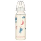 Baby-Nova éjszakai cumisüveg M-es szilikon cumival 240 ml - őzike 