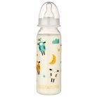 Baby-Nova éjszakai cumisüveg M-es szilikon cumival 240 ml - bárány 