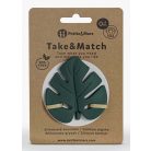 P&M Szilikon rágóka TAKE&MATCH Misty Green 0m+