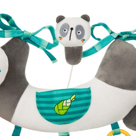 Akuku Szenzoros játék babaágyhoz - Panda