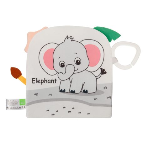 Akuku érzékfejlesztő babakönyv - Zoo