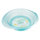 Canpol babies műanyag mélytányér, mikrózható - kék rhino 