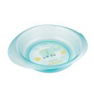 Canpol babies műanyag mélytányér, mikrózható - kék rhino 