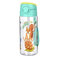 Titiz szívószálas kulacs 500ml - Happy animals