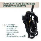 Chicco GLEE babakocsi 0-22 kg automata csukódással - Uneven Black