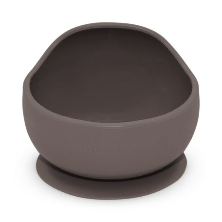 P&M Szilikon tál tapadókoronggal TAKE&MATCH  Bitter Cocoa 6m+